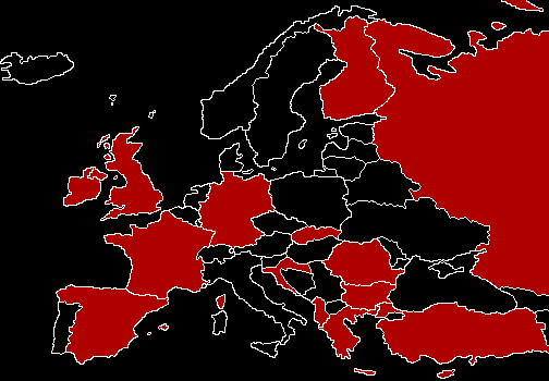 map of europe