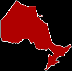 map of ontario