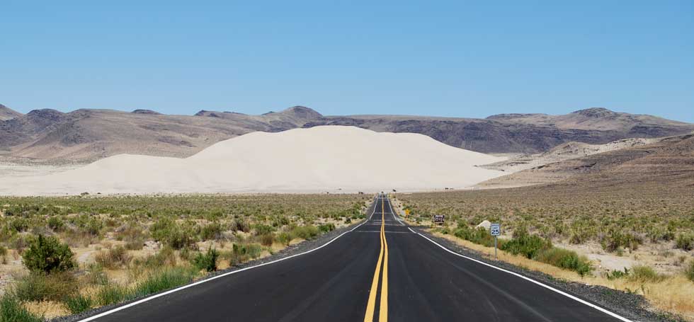 Sand Mountain east of Fallon