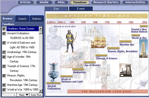 timelines of history. Timelines helps you explore