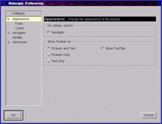 Control Panel