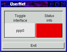 usernet, ppp off
