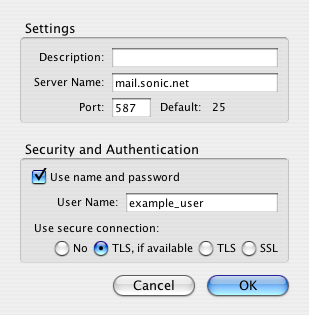 verizon firewall outgoing smtp comcast