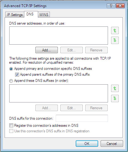 DNS Settings