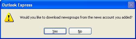 click Yes