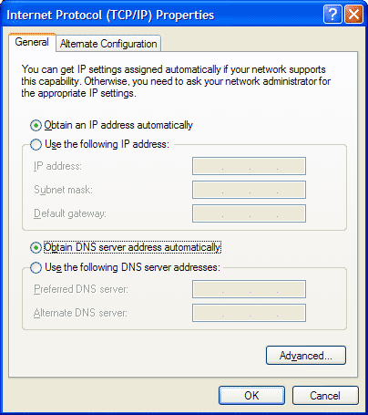 TCP/IP Properties