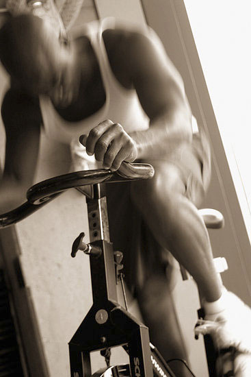 Stationary bike exercise