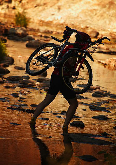 Mountain bike ride