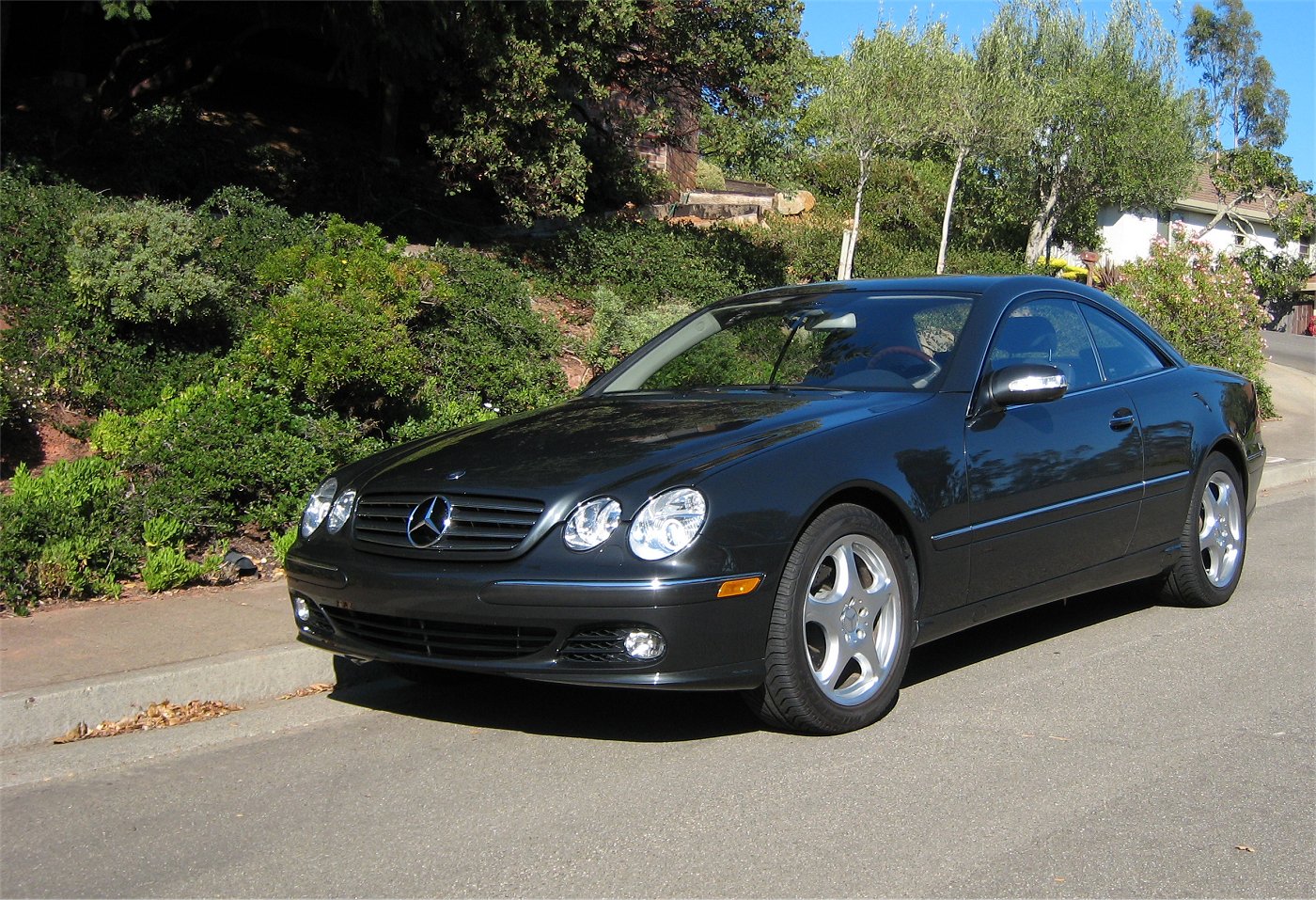 2004 Mercedes cl500 lowers when parked #3
