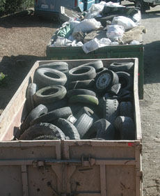 Garbage Collected at the Russian River Watershed Cleanup