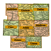 image map to counties