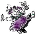 Dancing wine god