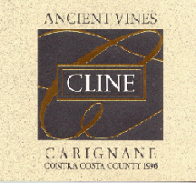 1996 Ancient Vines Carignane Label