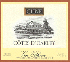 Cotes D'Oakley Vin Blanc