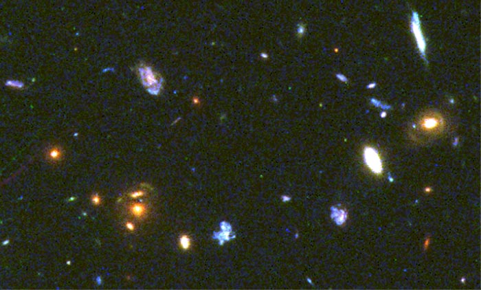 Hubble Deep Field Galaxies 1996