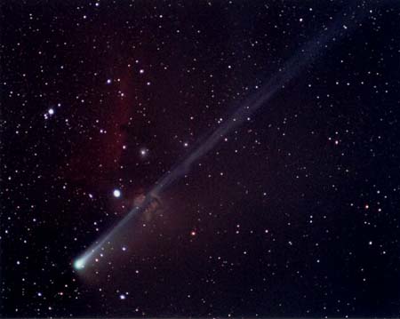 Comet in Orion Nebula Soho