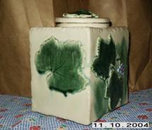 Grape Jar, white