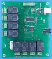 USB 8 INPUT, 8Relay Interface