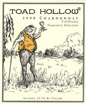 Toad Hollow 1998 Chardonnay Francine's Selection California