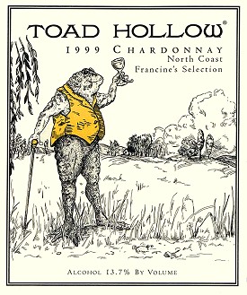 Toad Hollow 1999 Chardonnay Francine's Selection North Coast