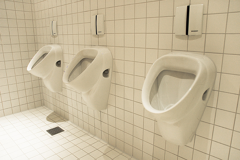 DSC_8079 Urinals, Euro Hotel - Munich, Germany