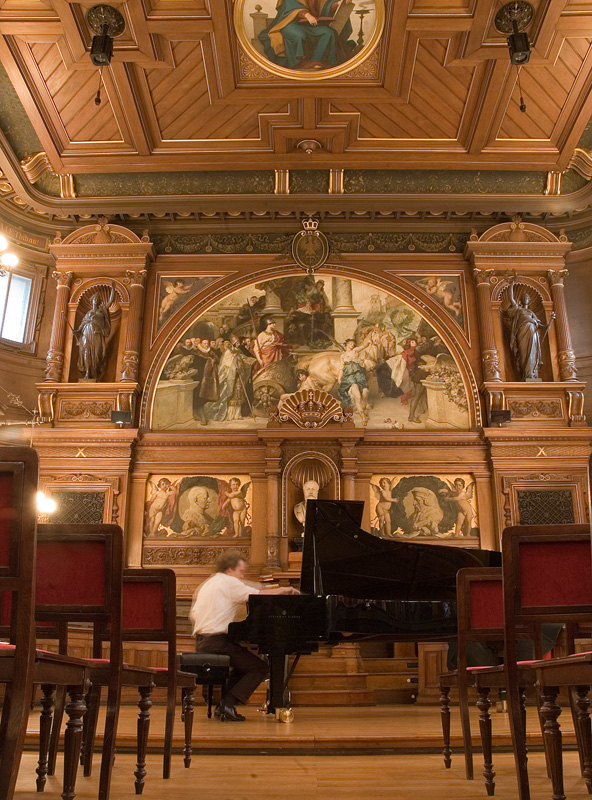 DSC_8643 Tuning the Piano, Heidelberg University Lecture Hall