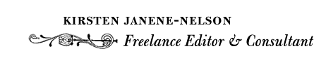 Freelance Editor & Consultant