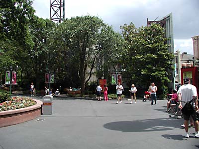 Path Toward New York Street or Star Tours