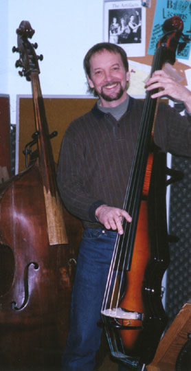 John Knutson playing Messenger Bass
