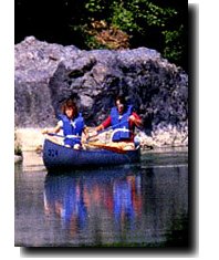 Canoes on the River