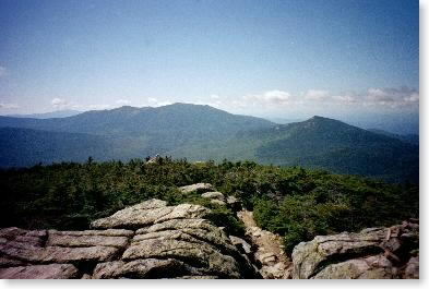 Franconia Range from South Twin