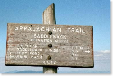 sign on Saddleback