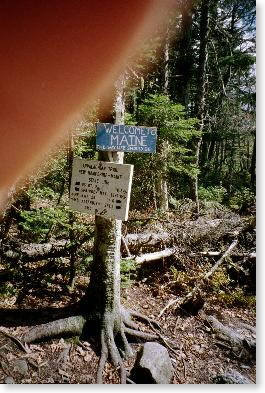 Maine/New Hampshire border