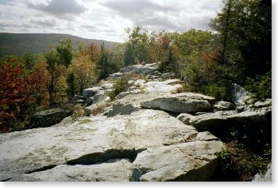 Lambert Ridge ledge