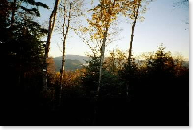 View from Beaver Brook Shelter