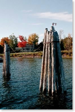 From Lake Champlain ferry