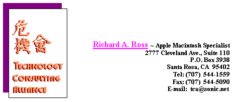 Richard A. Ross / MAC Specialist