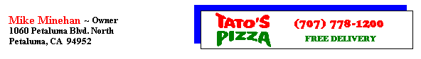 Tato's Pizza