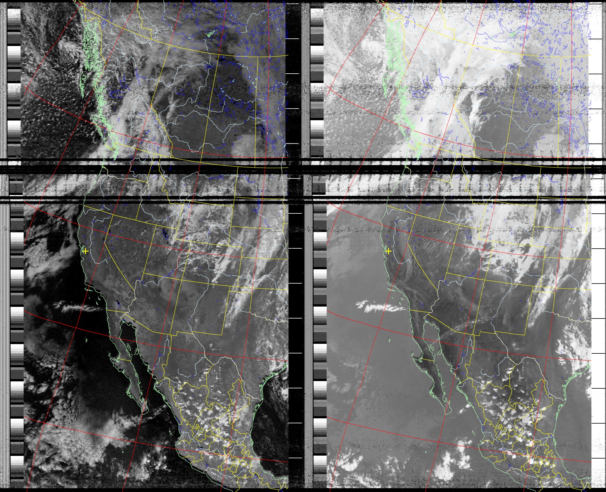 weather satellite photos with wxtoimg