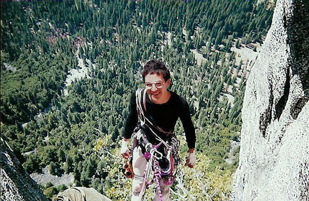 Daniel climbing at Yosemite