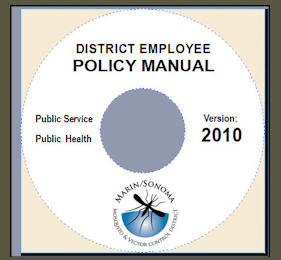 CD cover for Distr. Employee Manual