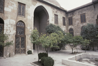 Courtyard, view to southeast.