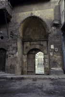 Madrasah al-Halâwîyah, portal, to west.