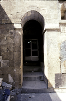 Vestibule from courtyard.