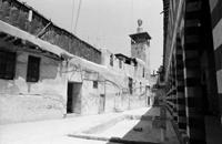 Courtyard, before reconstruction.