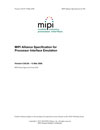 MIPI Alliance Specification for NAND Software L2 Interface example