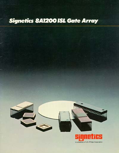 Signetics 8A1200 ISL Bipolar Gate Array Data Sheet