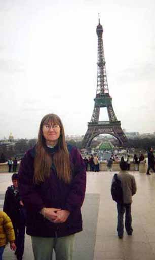 picture of margueritte at tour eiffel