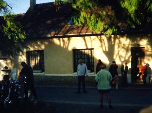 picture outside philippe and christine's home