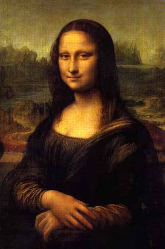 picture of the mona lisa by leonardo da vinci